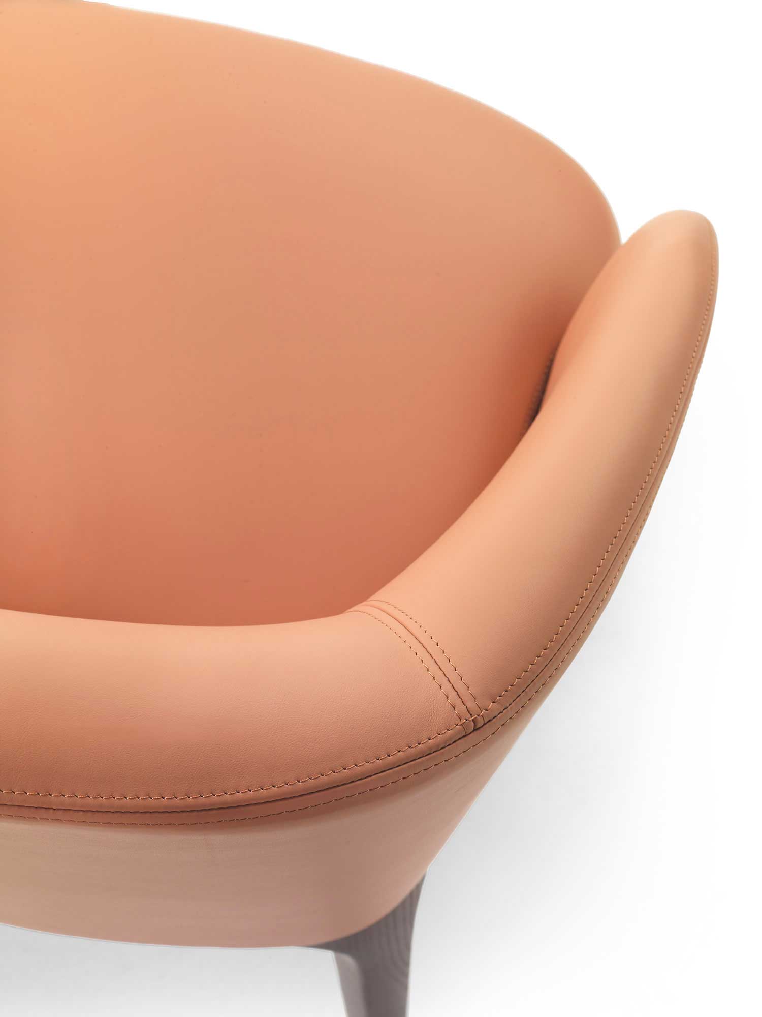 Img014 Paris Artificial Leather Chair Detail